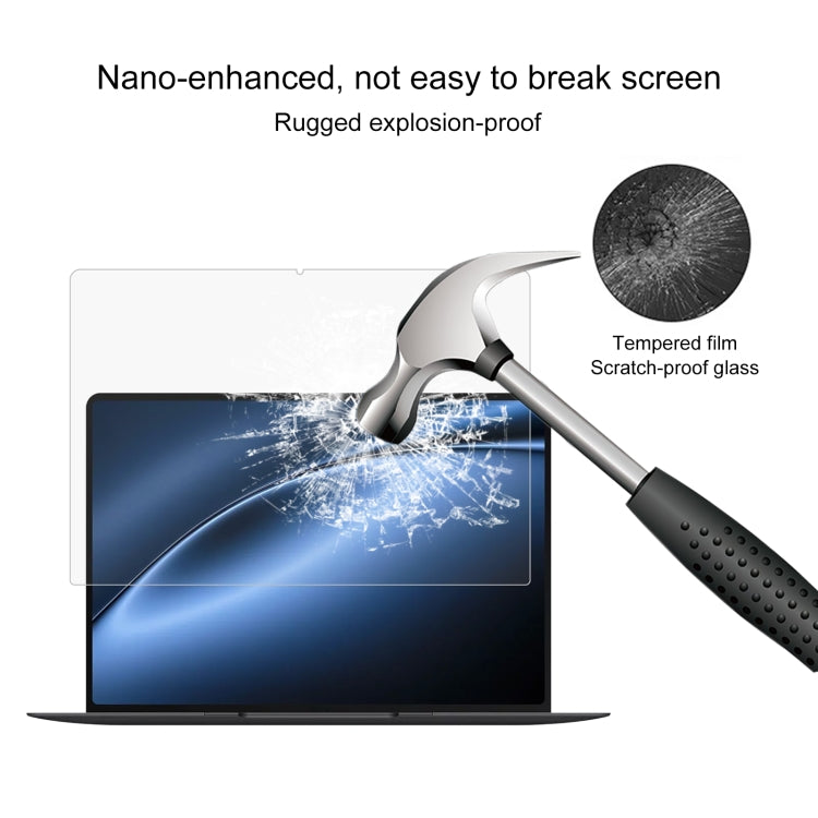 For Huawei MateBook X Pro 14.2 2024 25pcs 0.26mm 9H Surface Hardness Explosion-proof Tempered Glass Film
