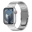 For Apple Watch SE 2022 44mm 26mm Oracle Safety Buckle Titanium Alloy Watch Band(Silver) - free shipping - PMC TechLife - Order now!