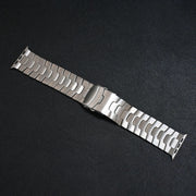 For Apple Watch SE 2023 44mm 26mm Oracle Safety Buckle Titanium Alloy Watch Band(Black)