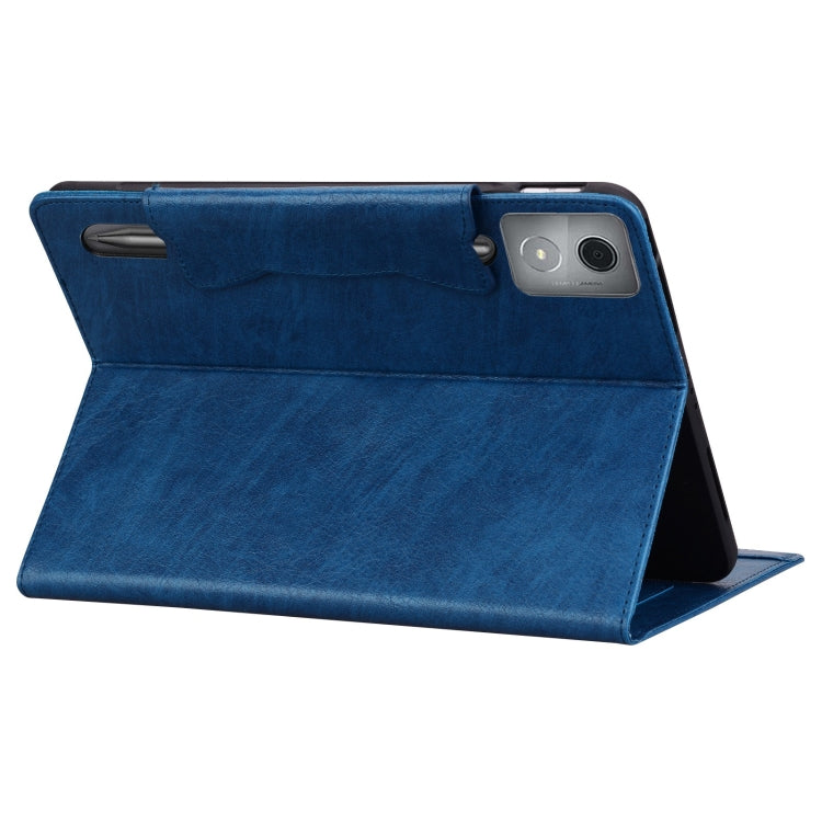 For Lenovo Xiaoxin Pad Pro 12.7 2025 Cat Buckle Leather Tablet Case(Royal Blue)