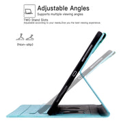 For Honor Pad 8 Cat Buckle Leather Tablet Case(Sky Blue)