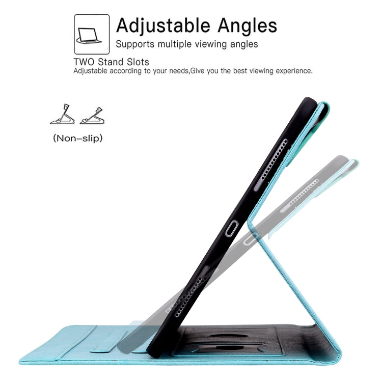 For Honor Pad 8 Cat Buckle Leather Tablet Case(Sky Blue)