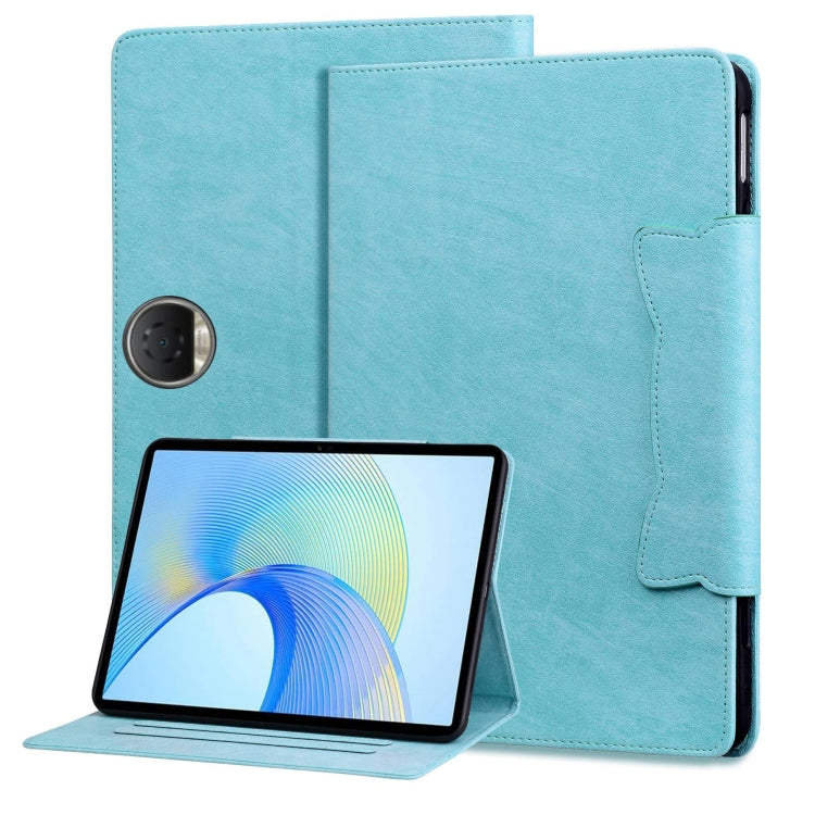 For Honor Pad 9 Cat Buckle Leather Tablet Case(Sky Blue) - Honor by PMC TechLife | Online Shopping South Africa | PMC TechLife | Buy Now Pay Later Mobicred