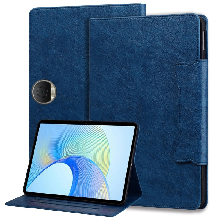 For Honor Pad 9 Cat Buckle Leather Tablet Case(Royal Blue) - Honor by PMC TechLife | Online Shopping South Africa | PMC TechLife | Buy Now Pay Later Mobicred