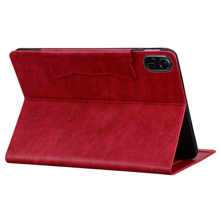 For Honor Pad X9 / X8 Pro Cat Buckle Leather Tablet Case(Red) - free shipping - PMC TechLife - Order now!
