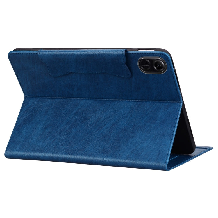 For Honor Pad X8a Cat Buckle Leather Tablet Case(Royal Blue) - Honor by PMC TechLife | Online Shopping South Africa | PMC TechLife | Buy Now Pay Later Mobicred