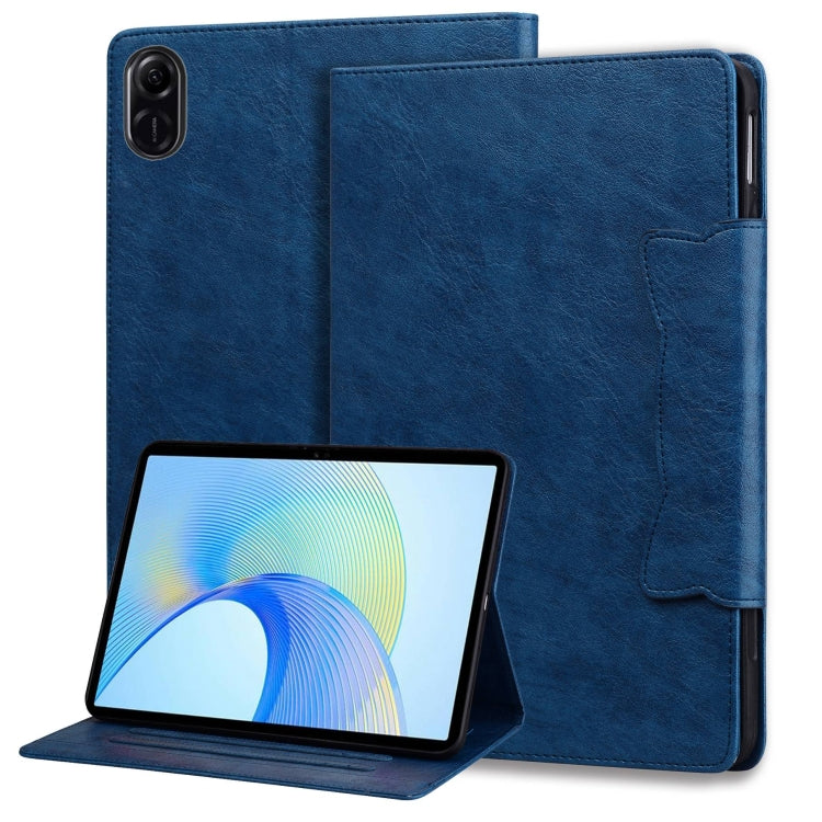 For Honor Pad X8a Cat Buckle Leather Tablet Case(Royal Blue) - Honor by PMC TechLife | Online Shopping South Africa | PMC TechLife | Buy Now Pay Later Mobicred