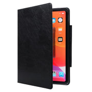 For Samsung Galaxy Tab S9 FE / S9 / S8 / S7 Cat Buckle Leather Smart Tablet Case(Black)