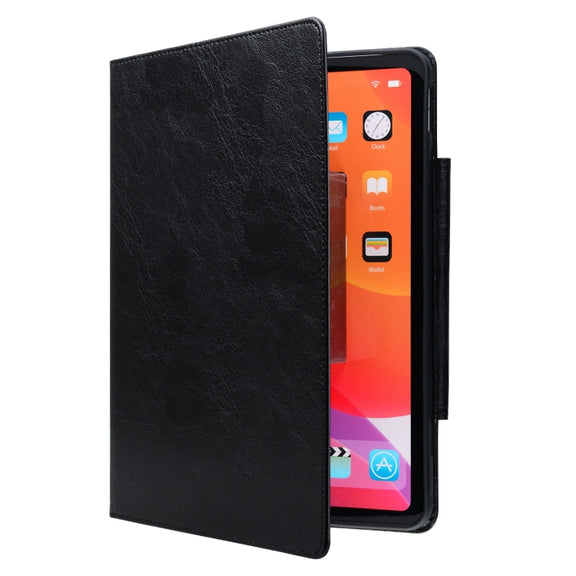 For Samsung Galaxy Tab S9 FE / S9 / S8 / S7 Cat Buckle Leather Smart Tablet Case(Black)