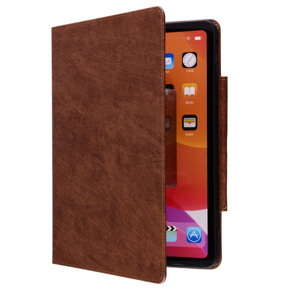 For Samsung Galaxy Tab S9 FE / S9 / S8 / S7 Cat Buckle Leather Smart Tablet Case(Brown)