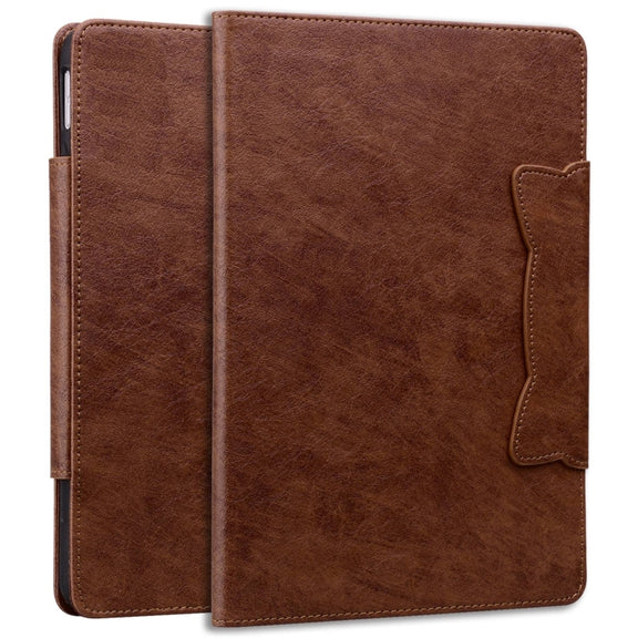 For Amazon Kindle Scribe 10.2 inch 2022 Cat Buckle Leather Tablet Case(Brown)