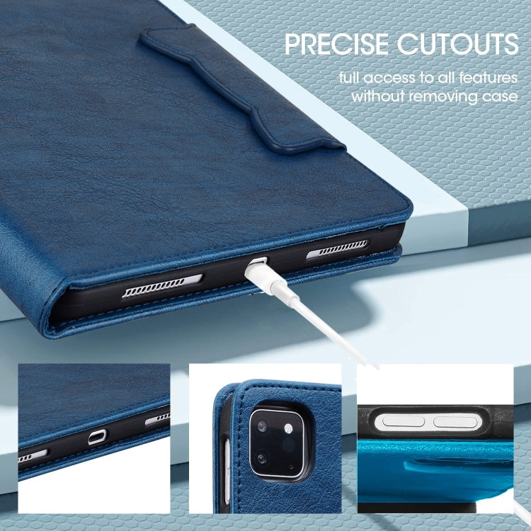 For Amazon Kindle Scribe 10.2 inch 2022 Cat Buckle Leather Tablet Case(Royal Blue)