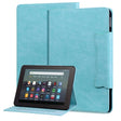 For Amazon Kindle Fire HD 10 2023 / 2021 Cat Buckle Leather Smart Tablet Case(Sky Blue) - Amazon by PMC TechLife | Online Shopping South Africa | PMC TechLife | Buy Now Pay Later Mobicred