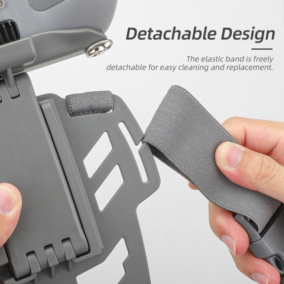 For DJI RC 2 / 1 Sunnylife Remote Control Waist Support Bracket Chest Strap(Grey)
