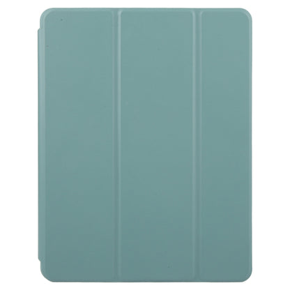 For iPad 2025 / 2022 GEBEI Acrylic TPU 3-folding Rotating Smart Tablet Leather Case withh Pen Slot(Dark Green) - free shipping - PMC Jewellery - Order now!