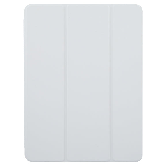For iPad 2025 / 2022 GEBEI Acrylic TPU 3-folding Rotating Smart Tablet Leather Case withh Pen Slot(Grey)