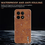 For Redmi K70 / K70 Pro AZNS Electroplated Frame Crocodile Texture Full Coverage Phone Case(Black)