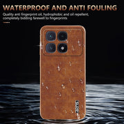 For Redmi K70 Ultra AZNS Electroplated Frame Crocodile Texture Full Coverage Phone Case(Green)