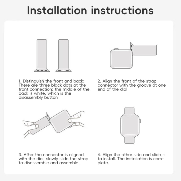 For Apple Watch Series 10 42mm Donut Hollow Silicone Watch Band(Pink Rose Grey)
