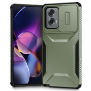 For Motorola Moto G Stylus 5G 2024 Sliding Camshield Phone Case(Alpine Green)
