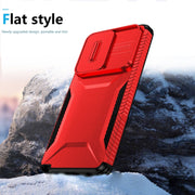 For Motorola Moto G Stylus 5G 2024 Sliding Camshield Phone Case(Red)