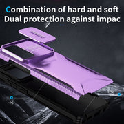For Motorola Moto G Stylus 5G 2024 Sliding Camshield Phone Case(Purple)