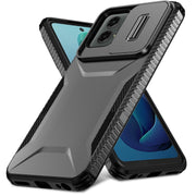 For Motorola Moto G 5G 2024 Sliding Camshield Phone Case(Black)