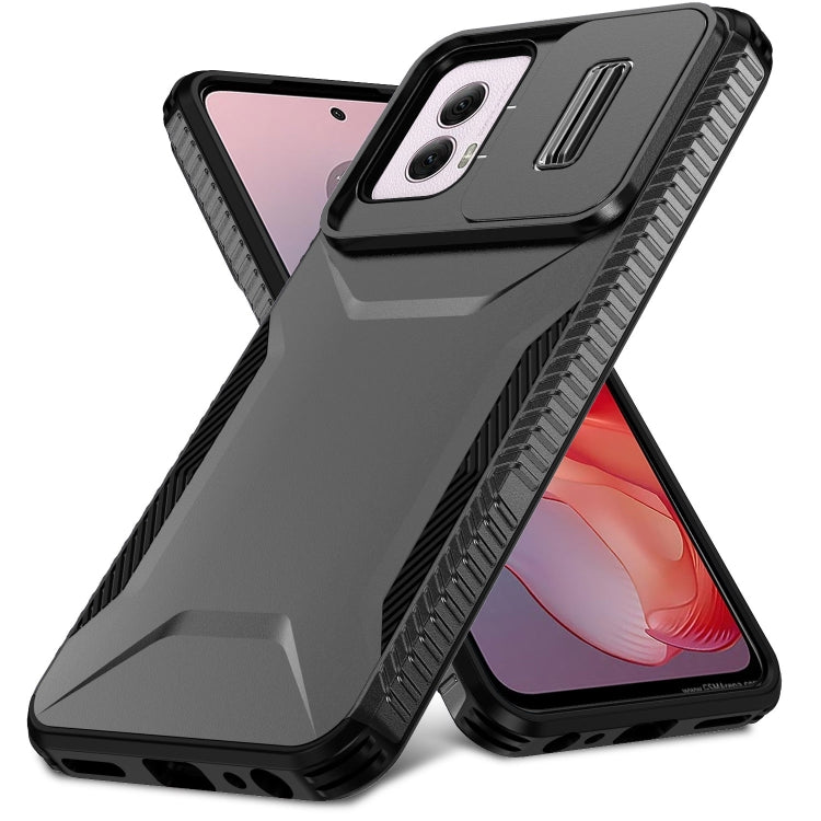 For Motorola Moto G Power 5G 2024 Sliding Camshield Phone Case(Black) - Motorola Cases by PMC Jewellery | Online Shopping South Africa | PMC Jewellery | Buy Now Pay Later Mobicred