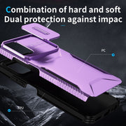 For Motorola Moto G Power 5G 2024 Sliding Camshield Phone Case(Purple)
