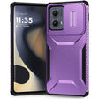 For Motorola Edge 5G 2024 Sliding Camshield Phone Case(Purple) - free shipping - PMC Jewellery - Order now!