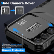 For Samsung Galaxy S25 5G / S24 5G Sliding Camshield Phone Case(Black)