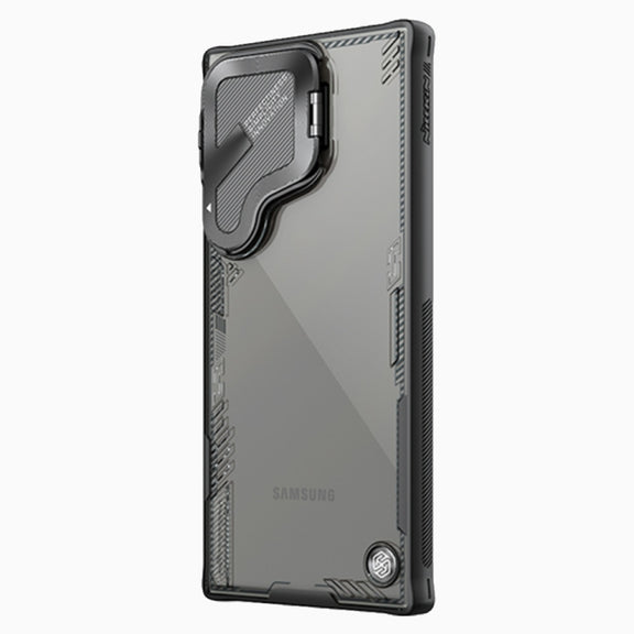 For Samsung Galaxy S24 Ultra 5G NILLKIN Ice Sky Prop Series Cover Version Phone Case(Black)