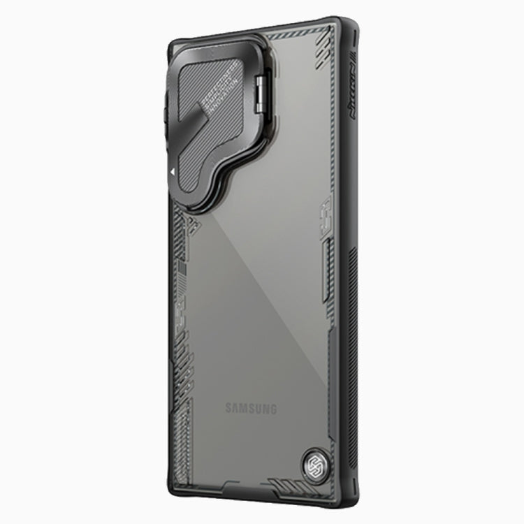 For Samsung Galaxy S24 Ultra 5G NILLKIN Ice Sky Prop Series Cover Version Phone Case(Black)