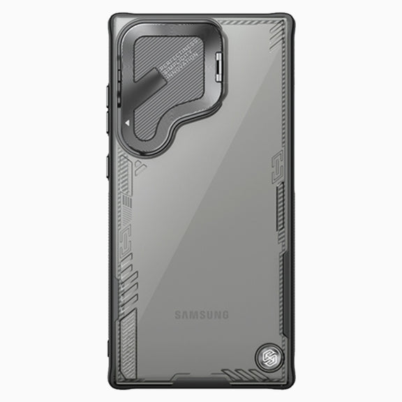 For Samsung Galaxy S24 Ultra 5G NILLKIN Ice Sky Prop Series Cover Version Phone Case(Black)