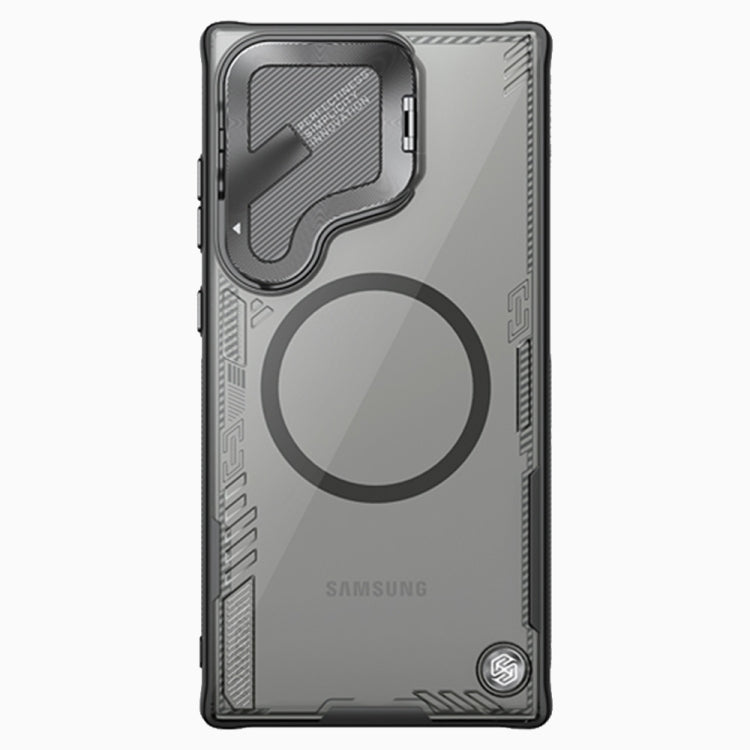For Samsung Galaxy S24 Ultra 5G NILLKIN Ice Air Prop Series MagSafe Magnetic Cover Version Phone Case(Black) - free shipping - PMC Jewellery - Order now!