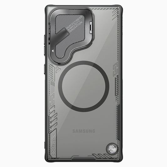 For Samsung Galaxy S24 Ultra 5G NILLKIN Ice Air Prop Series MagSafe Magnetic Cover Version Phone Case(Black) - free shipping - PMC Jewellery - Order now!