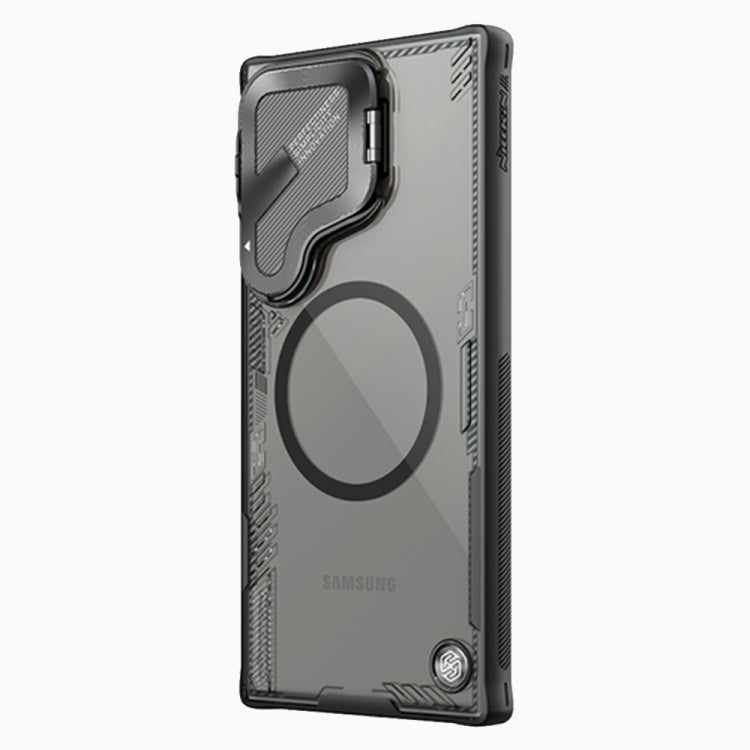 For Samsung Galaxy S24 Ultra 5G NILLKIN Ice Air Prop Series MagSafe Magnetic Cover Version Phone Case(Black) - free shipping - PMC Jewellery - Order now!