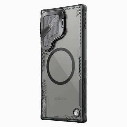 For Samsung Galaxy S24 Ultra 5G NILLKIN Ice Air Prop Series MagSafe Magnetic Cover Version Phone Case(Black) - free shipping - PMC Jewellery - Order now!