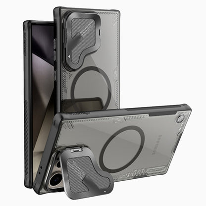 For Samsung Galaxy S24 Ultra 5G NILLKIN Ice Air Prop Series MagSafe Magnetic Cover Version Phone Case(Black) - free shipping - PMC Jewellery - Order now!