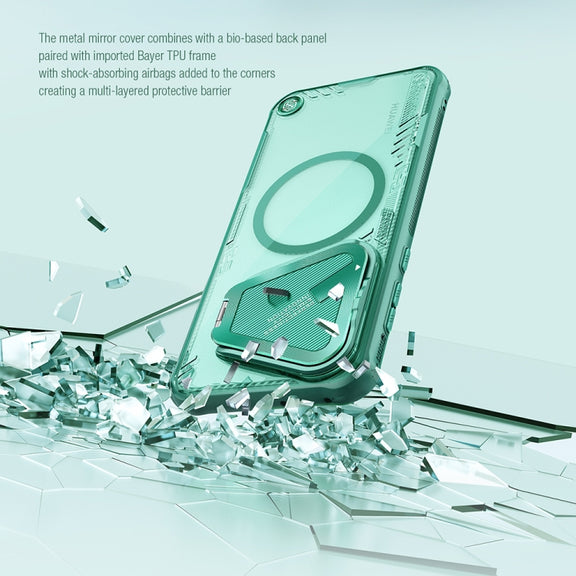 For Huawei Pura 70 Pro / 70 Pro+ NILLKIN Ice Air Prop Series MagSafe Magnetic Phone Case(Green)