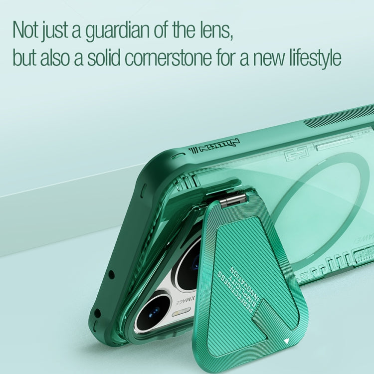 For Huawei Pura 70 Pro / 70 Pro+ NILLKIN Ice Air Prop Series MagSafe Magnetic Phone Case(Green)