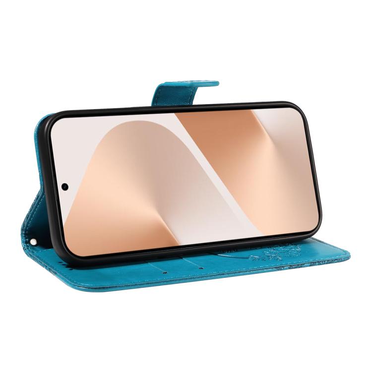 For Huawei Pura 80 5G Swallowtail Butterfly Embossed Leather Phone Case(Blue) - free shipping - PMC TechLife - Order now!