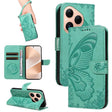 For Huawei Pura 80 5G Swallowtail Butterfly Embossed Leather Phone Case(Green) - free shipping - PMC TechLife - Order now!