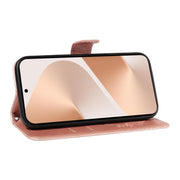 For Huawei Pura 80 5G Swallowtail Butterfly Embossed Leather Phone Case(Rose Gold)