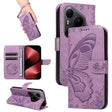 For Huawei Pura 80 Pro 5G Swallowtail Butterfly Embossed Leather Phone Case(Purple) - free shipping - PMC TechLife - Order now!