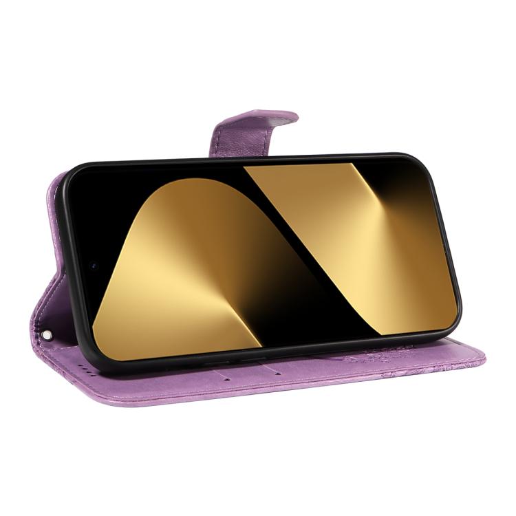 For Huawei Pura 80 Ultra 5G Swallowtail Butterfly Embossed Leather Phone Case(Purple)