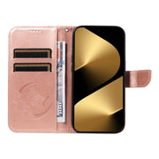 For Huawei Pura 80 Ultra 5G Swallowtail Butterfly Embossed Leather Phone Case(Rose Gold)
