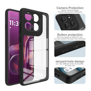 For Motorola Edge 60 Pro imak UX-9A Series Four-corner Airbag Shockproof Phone Case