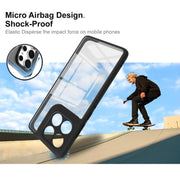 For Motorola Edge 60 Pro imak UX-9A Series Four-corner Airbag Shockproof Phone Case