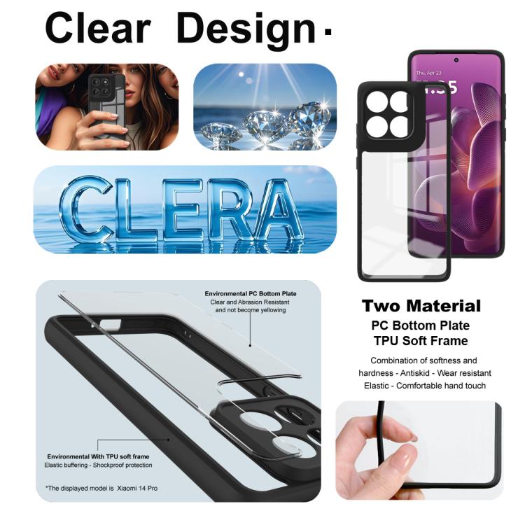 For Motorola Edge 60 Pro imak UX-9A Series Four-corner Airbag Shockproof Phone Case - free shipping - PMC TechLife - Order now!